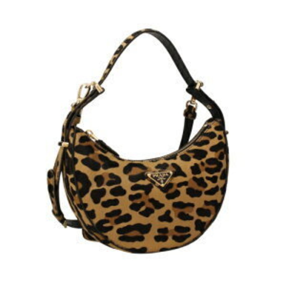 Prada V Triangle Brown MIELE Handbag